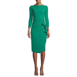 CHIARA BONI Side Ruffle Dress